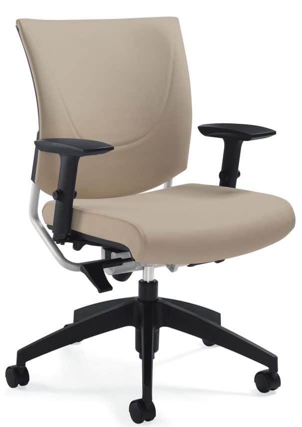 Graphic Upholstered Posture Back